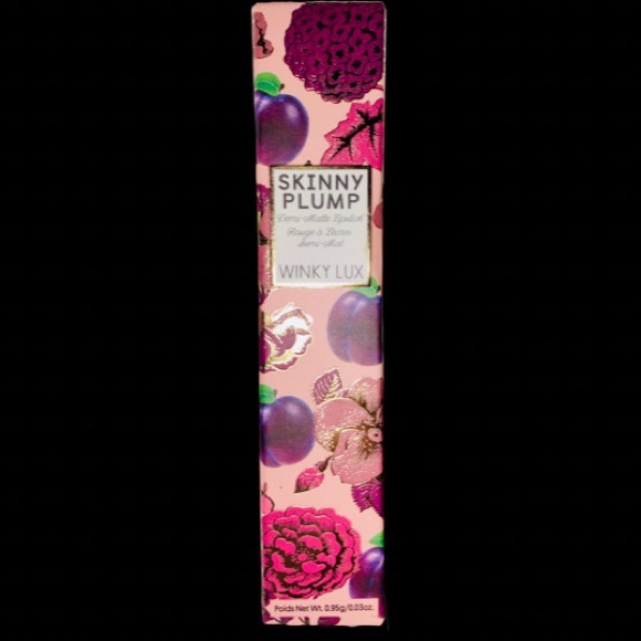 NEW Winky Lux Skinny Plump Demi-Matte Lipstick In Stripped Down - Rosy Pink Nude - Picture 5 of 8